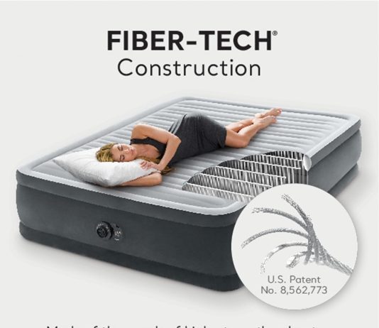 intex dura beam deluxe comfort plush air mattress series with internal pump review
