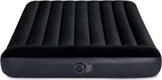intex dura beam standard pillow rest classic air mattress series with internal pump review