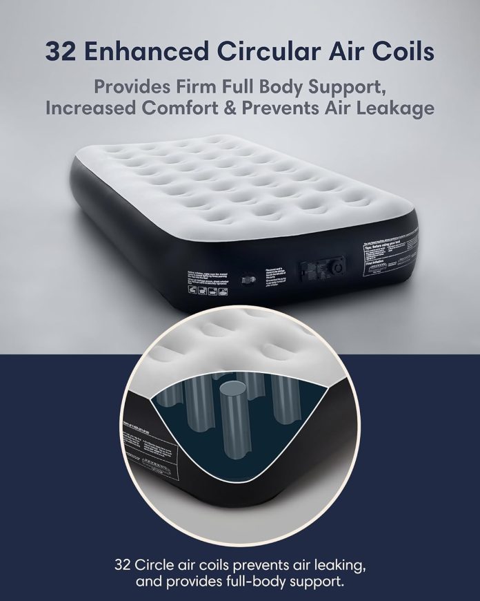 olarhike queen air mattress review