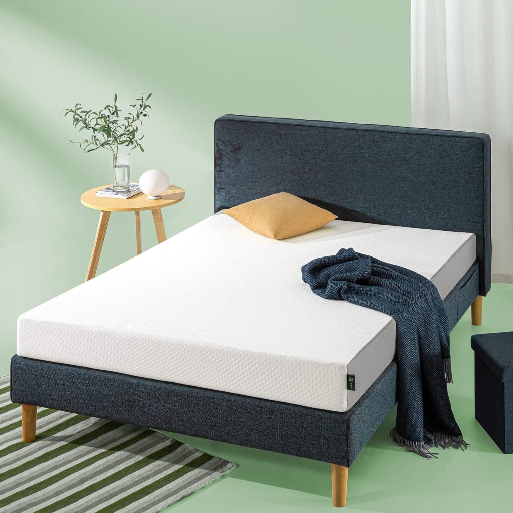 ZINUS 6 Inch Cooling Essential Foam Mattress, Bed-in-a-Box, CertiPUR-US Certified, Full, White