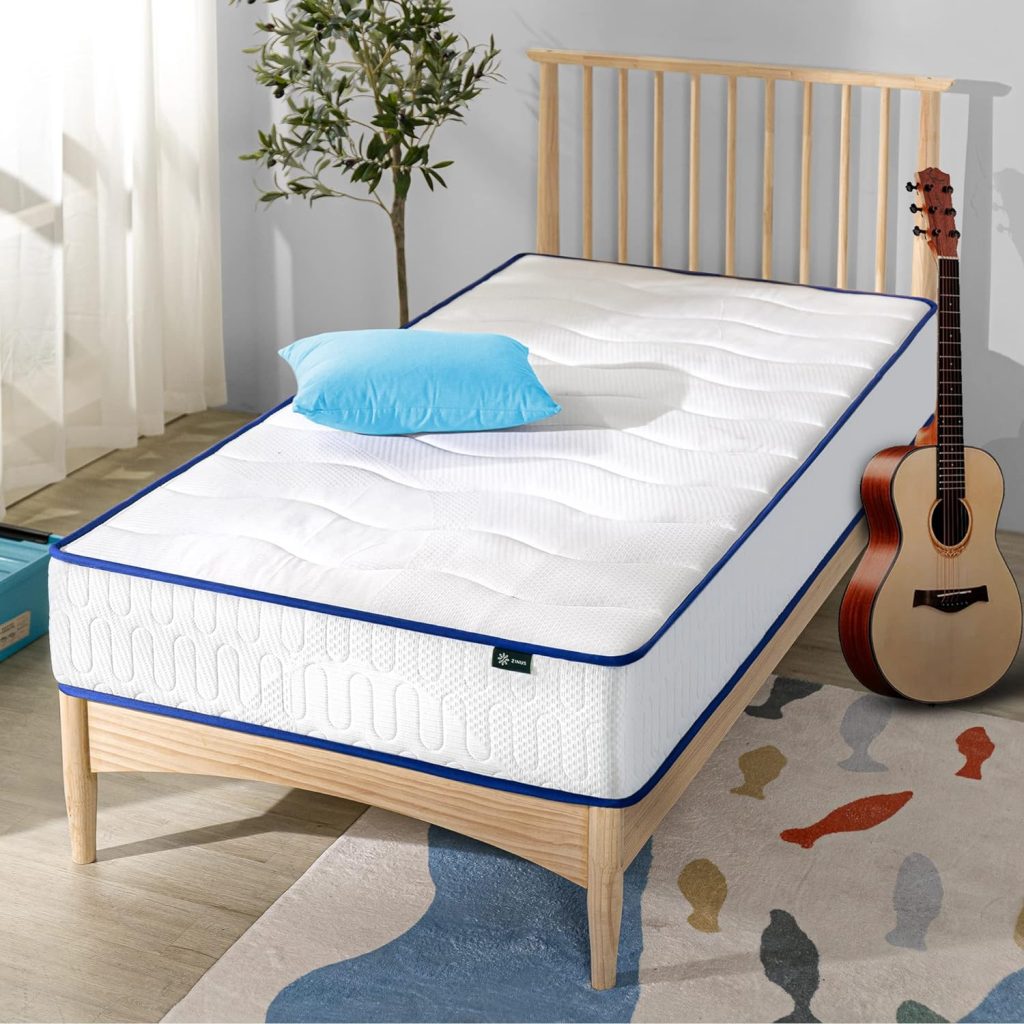 Zinus 8 Inch Foam and Spring Mattress / CertiPUR-US Certified Foams / Mattress-in-a-Box, Full