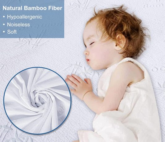 Ultra Soft Bamboo Mattress Protector Review 2 pack queen mattress protector waterproof mattress pad premium rayon made from bamboo mattress protector ultra soft bre 3