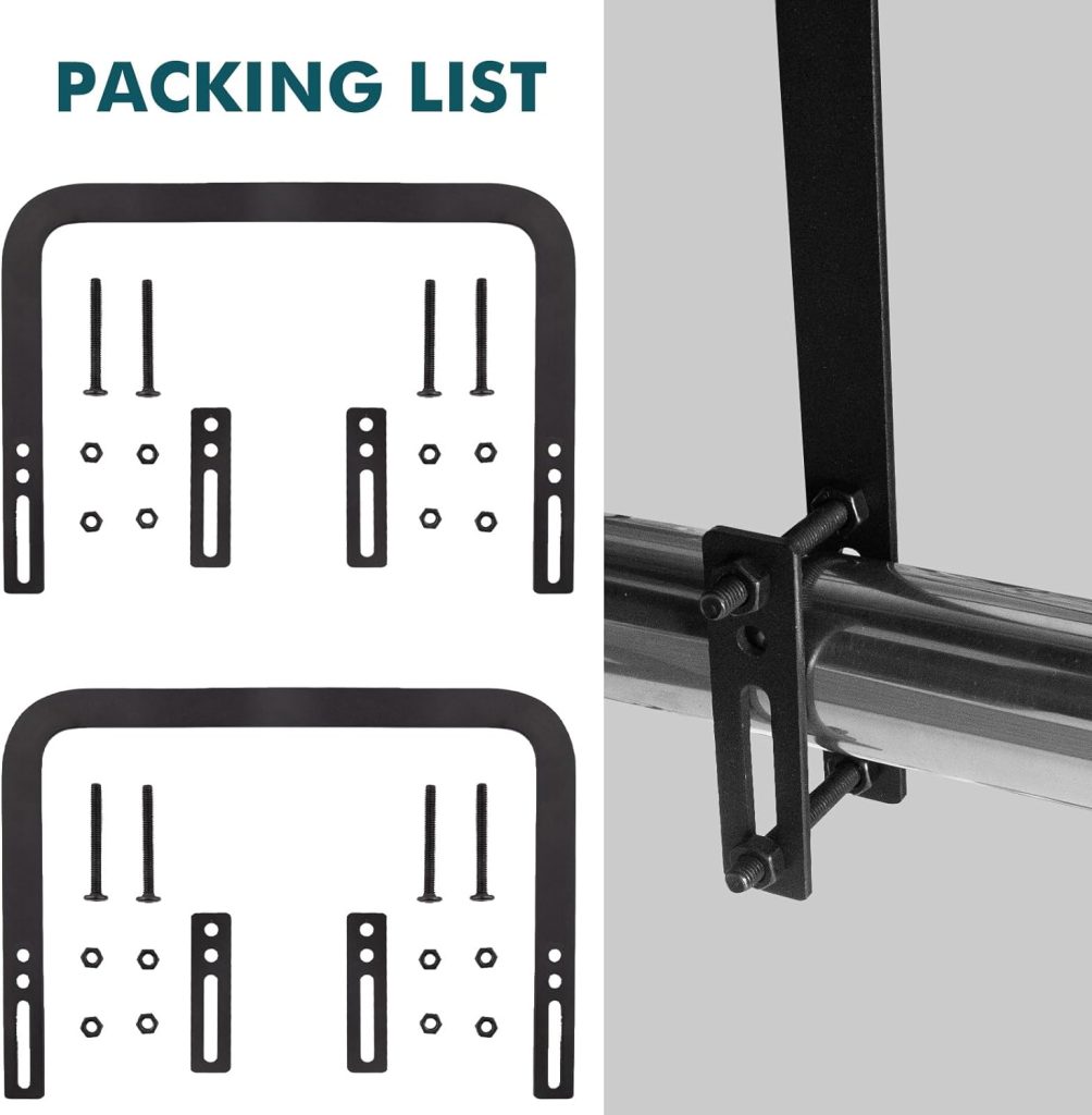 2Pcs Mattress Retainer Bar, ANTEQI Bed Frame Mattress Anti-Slip Baffle Adjustable Mattress Slide Stopper, Metal Mattress Holder Bed Gripper in Place to Keep Mattress from Sliding, Easy to Install