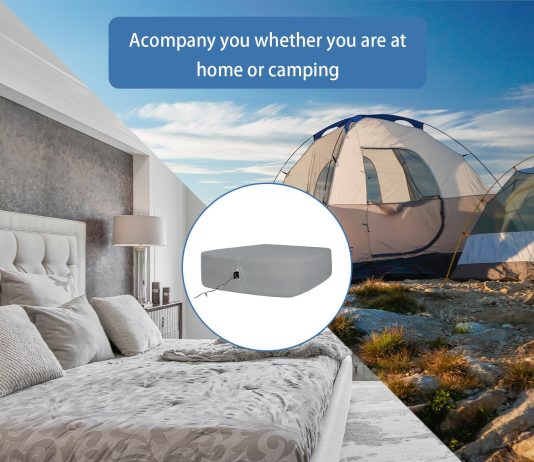 bedecor fitted sheet for air mattress inflate without disassembly convenient firm deep up to 21 white queen 4