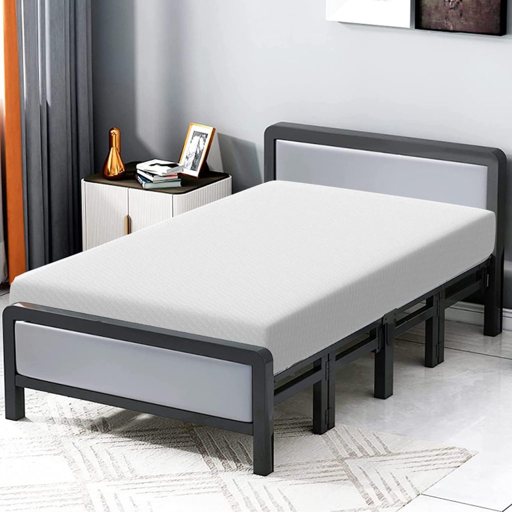 BestMassage Mattress 5 Inch Gel Memory Foam Mattress/Full Mattress/Cooling Gel Infusion/CertiPUR-US Certified/Comfy Support,White