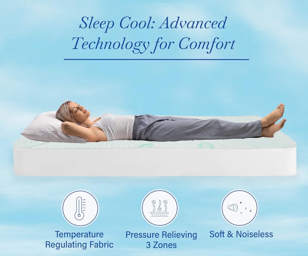 California Design Den Premium Waterproof Mattress Protector for Queen Size Bed - Soft, Cooling, Noiseless, Machine Washable, Fitted Mattress Cover with Deep Pockets to Fit 8-20 inch Mattress