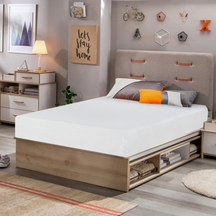 fdw 8 inch twin mattress gel memory foam mattress for cool sleep pressure relief medium firm mattresses certipur us cert