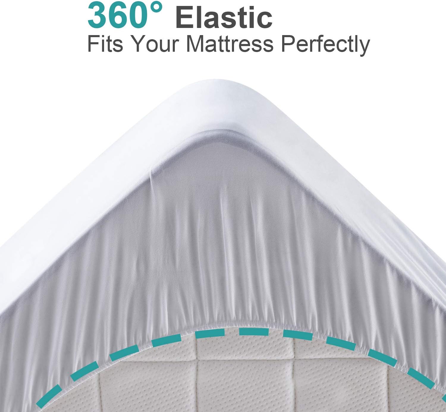 hansleep memory foam mattress topper queen cooling gel queen mattress topper with deep pocket breathable mattress pad co 3