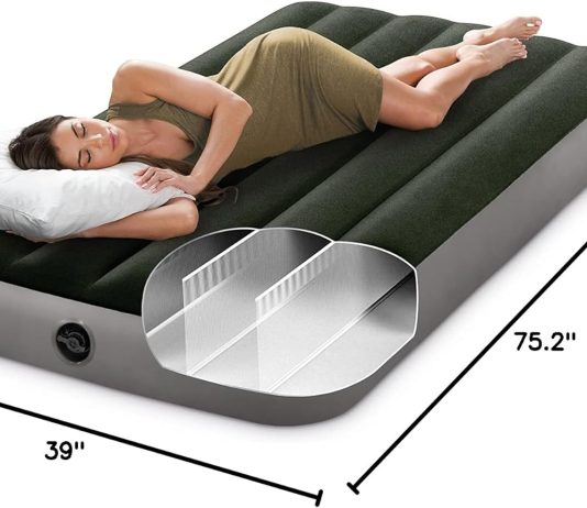 intex 64778e dura beam air mattress review