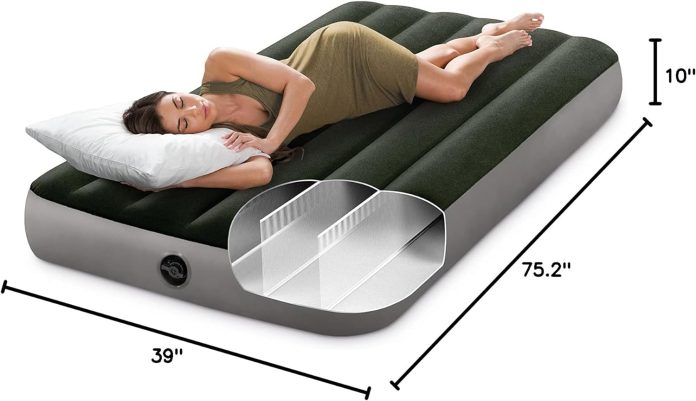 intex 64778e dura beam air mattress review