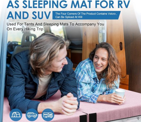 kingchii memory foam camping mattress review