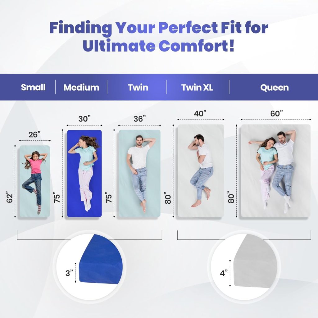 Matrix Comfort-Cell Memory Foam Camping Mattress Pad, CertiPUR-US Roll Up Mattress, Cot Mattress Pad, Guest Bed Roll for Sleepover, Floor Sleeping Mat Pad for Car Camping, Travel Sleep Mat