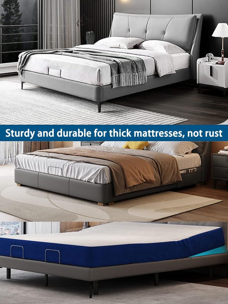 Mattress Retainer Bar Keep Mattress Stopper from Sliding Slide Stopper to Prevent Sliding Holder in Place Gripper 2PCS