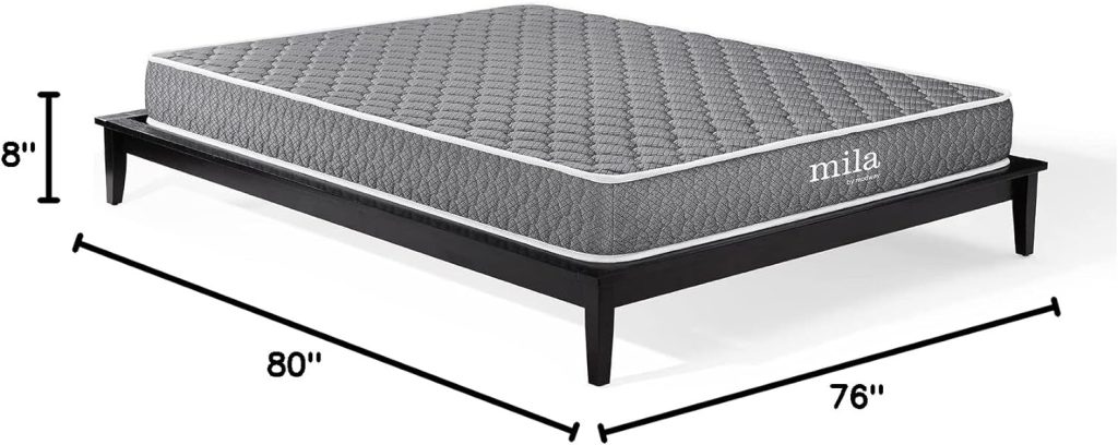 Modway Mila Firm 6 Fiberglass Free Memory Foam Full Mattress