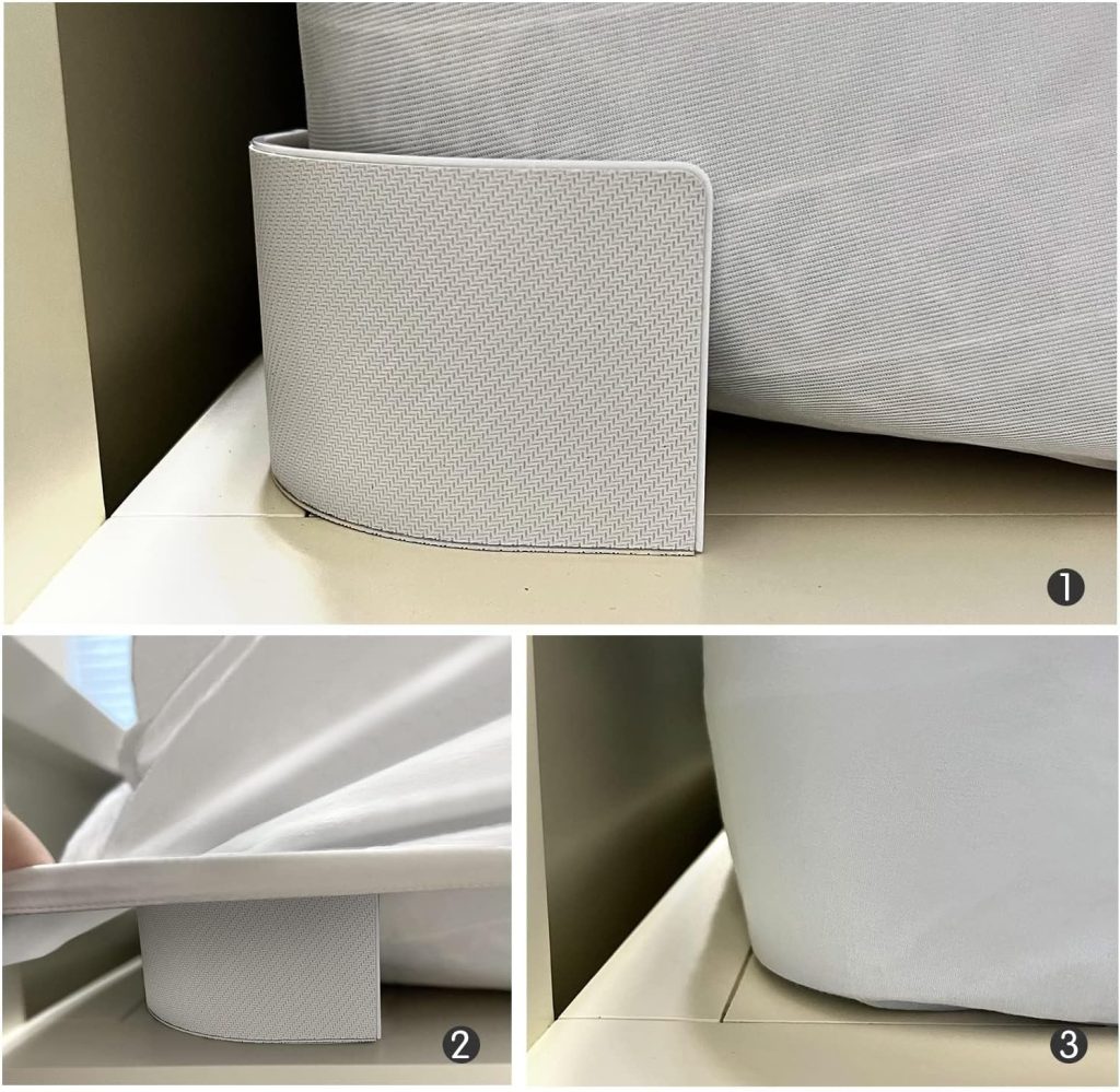 Sheet Simple Grip N Hold Bed Sheet Holder | Discrete Heavy Duty Sheet Holder, 360 Degree Bed Sheet Tightener, Non Slip Corner Sheet Grippers, Tool-Free Bed Sheets Holder | 1 Pack