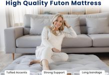 syrinx futon mattress japanese floor mattress botanical style sleeping mats for adults foldable portable sleeping pads f 1