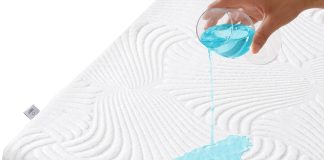 waterproof mattress protector queen size cooling bamboo rayon mattress cover soft breathable noiseless 3d air fabric bed
