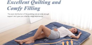 xicikin japanese floor mattress japanese futon mattress foldable mattress roll up mattress tatami mat with washable cove 5