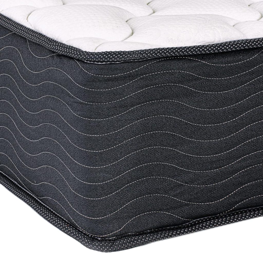 12 Inch Hybrid Support Mattress/Bed-in-a-Box/CertiPUR-US Certified Foam, Full (NOVHM-S)