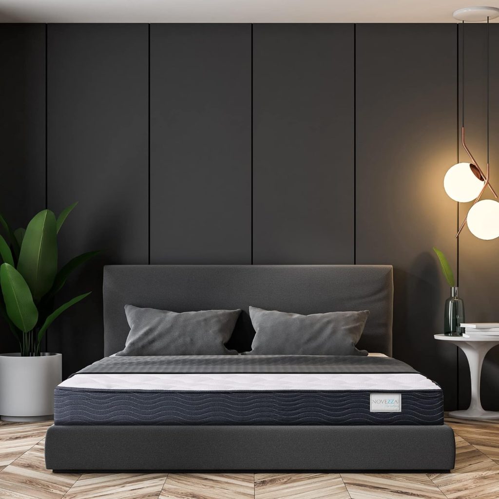 12 Inch Hybrid Support Mattress/Bed-in-a-Box/CertiPUR-US Certified Foam, Full (NOVHM-S)