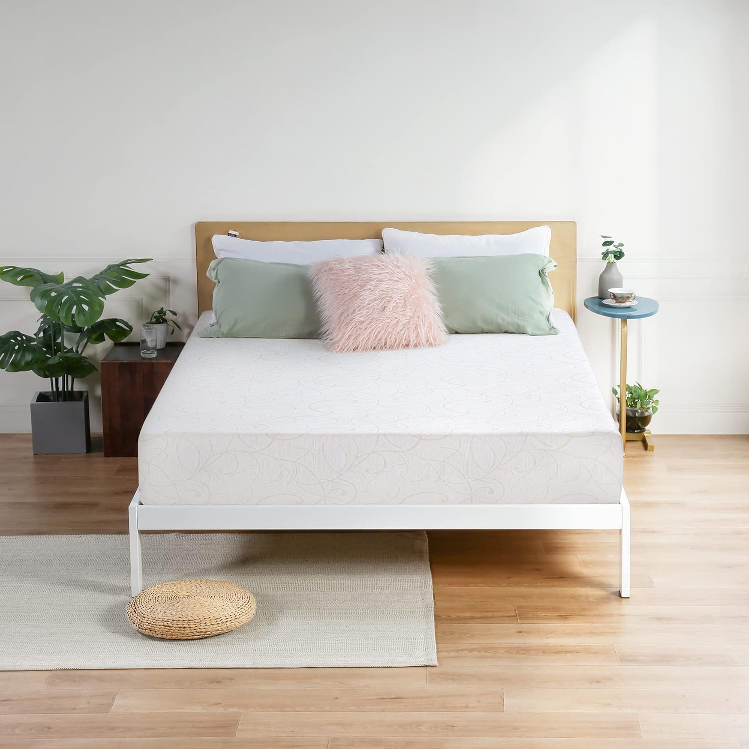primasleep twin mattress 7 inch deluxe gel memory foam mattress gel infused for comfort and pressure relief certipur us 1 3