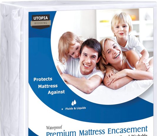 Utopia Bedding Premium Zippered Mattress Encasement Review utopia bedding premium zippered mattress encasement fits 14 inches mattress queen waterproof and bed bug proof mattress