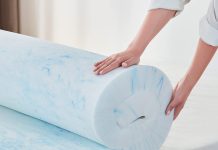 linsy living 3 inch mattress topper full cooling gel infused swirl memory foam soft mattress topper for firm mattress ce 3