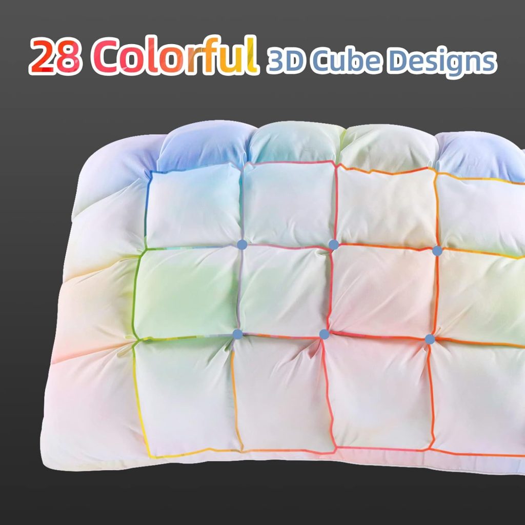 YOUR MOON Soft Pillows Queen Size for Sleeping, Support Bed Pillows, Fluffy Down Alternative Pillow, Luxury Hotel Gel Pillows for Side Sleeping (White)