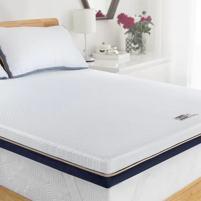 BedStory 3 Inch Memory Foam Mattress Topper