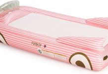 FUNBOY Kids Pink Inflatable Travel Bed