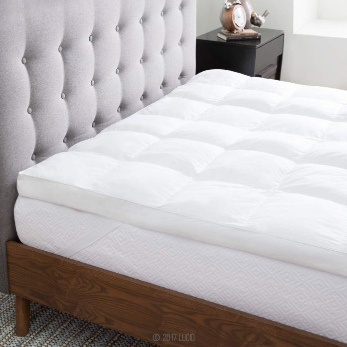 LUCID Ultra Plush Mattress Topper