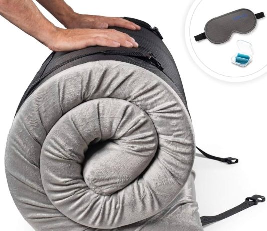 Zermatte Memory Foam Roll Up Mattress Floor Bed
