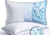shredded memory foam pillows king size set of 2 king pillows for sleeping 2 pack adjustable firm pillows for side back s
