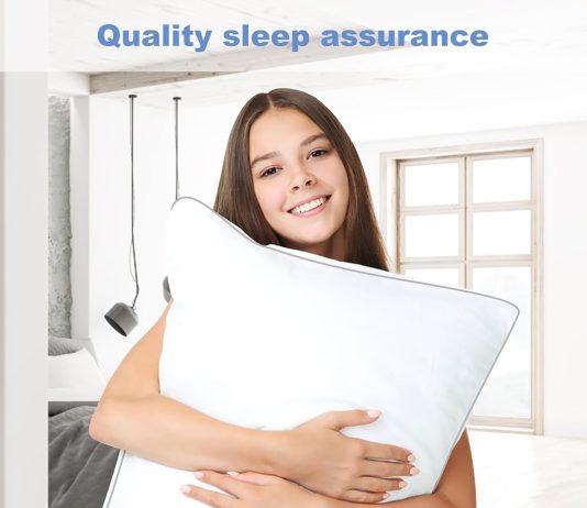 bed pillows for sleeping queen size review