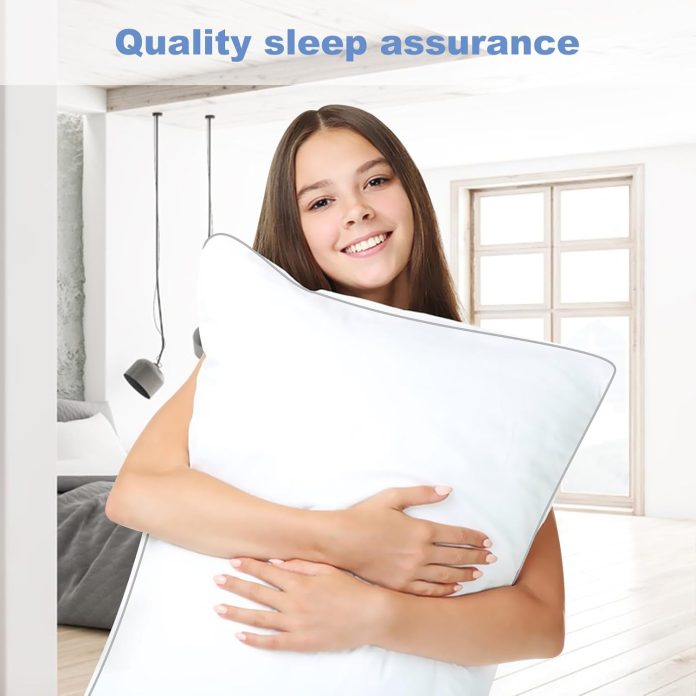 bed pillows for sleeping queen size review