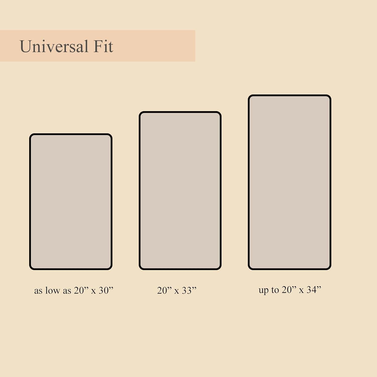 Waterproof Bassinet Mattress Protector Compatible with Koolababy, Maxi-COSI Iora/Swift, HARPPA and BabyBond Baby Bassinet, 2 Pack, Ultra Soft Viscose Made from Bamboo Surface, 19 x 33 Waterproof Bassinet Mattress Protector Compatible with Koolababy, Maxi-COSI Iora/Swift, HARPPA and BabyBond Baby Bassinet, 2 Pack, Ultra Soft Viscose Made from Bamboo Surface, 19 x 33