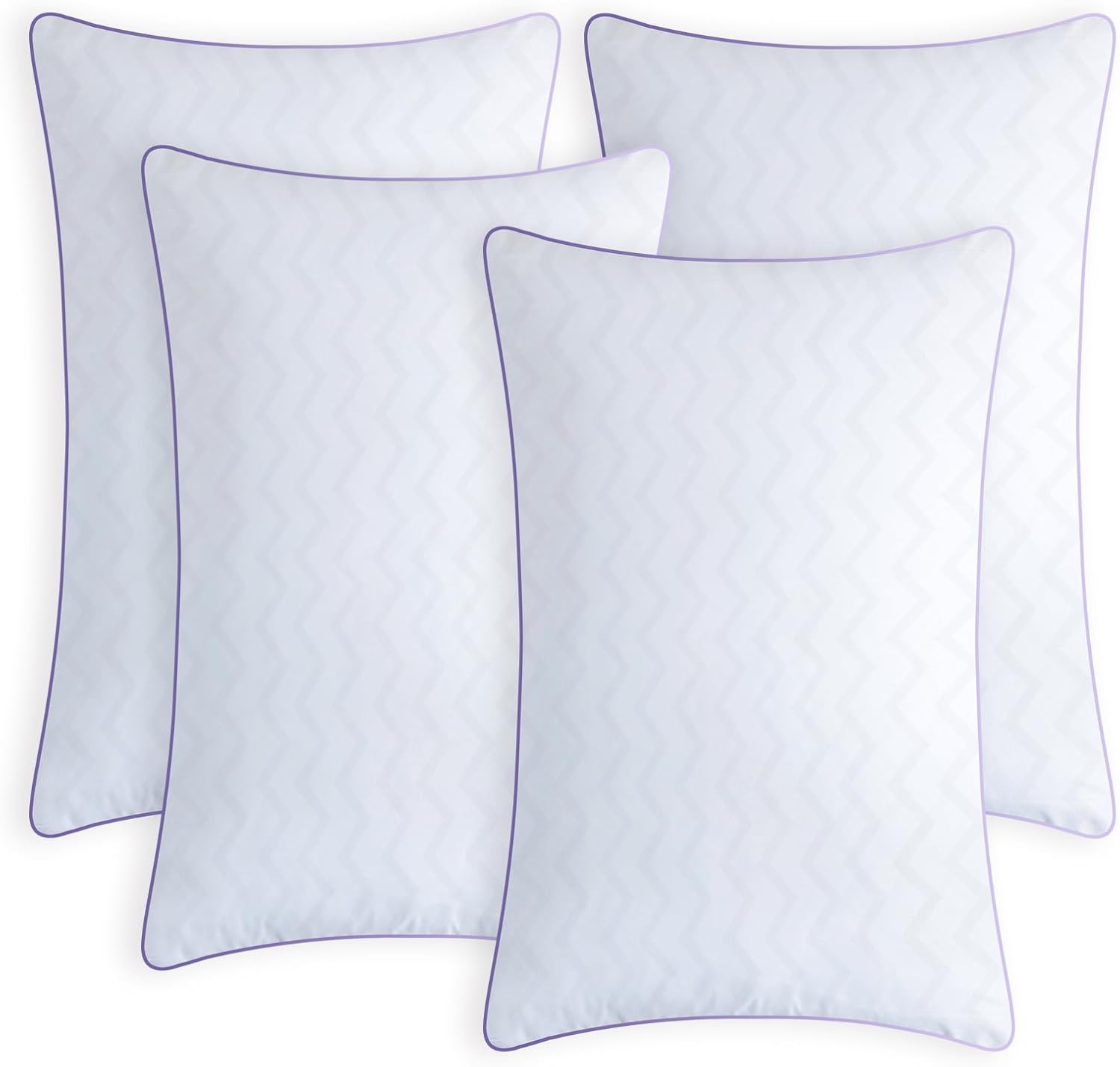 MOLCLCUY Bed Pillows Queen Size Set of 2,Hotel Collection Pillows for Side and Back Sleepers,Super Soft Down Alternative Microfiber Filled Pillows MOLCLCUY Bed Pillows Queen Size Set of 2,Hotel Collection Pillows for Side and Back Sleepers,Super Soft Down Alternative Microfiber Filled Pillows